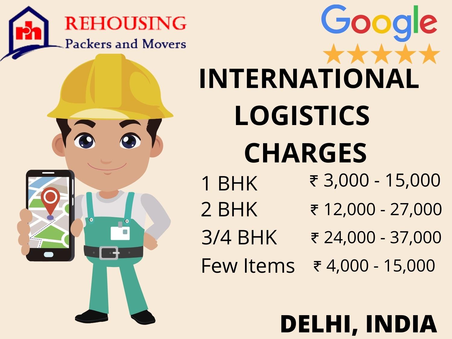 international logistics in Delhi