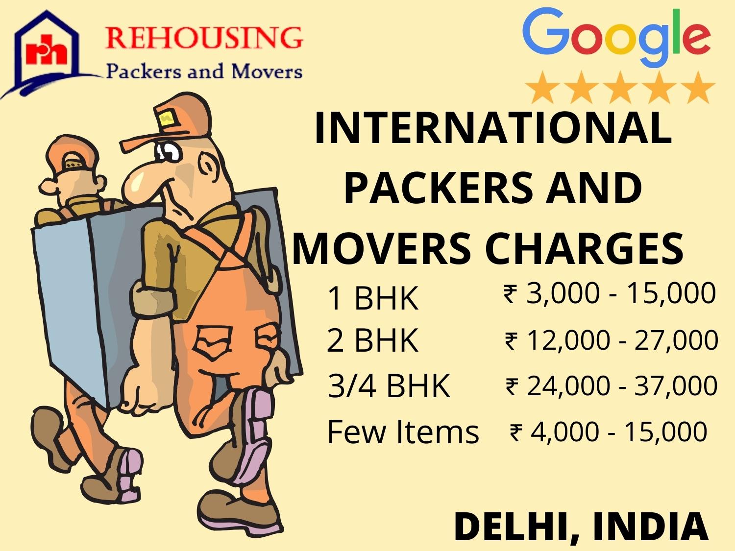 International movers and packers in Delhi