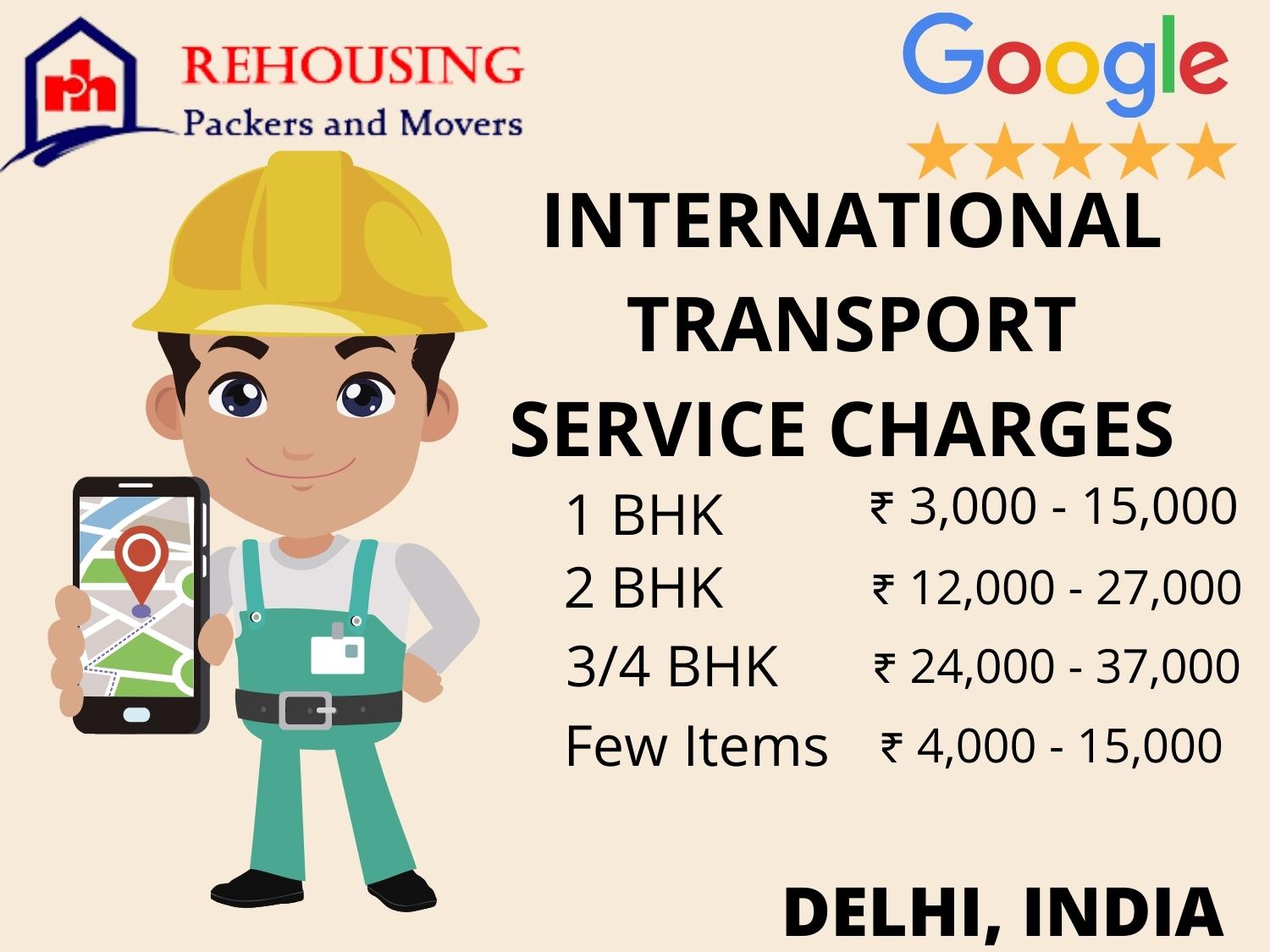 international transportation company in Delhi