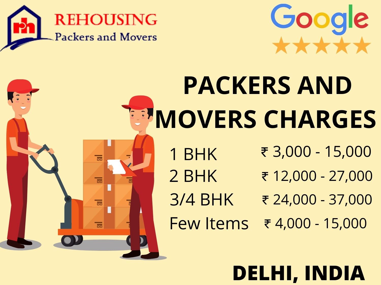 Services by Rehousing packers and movers