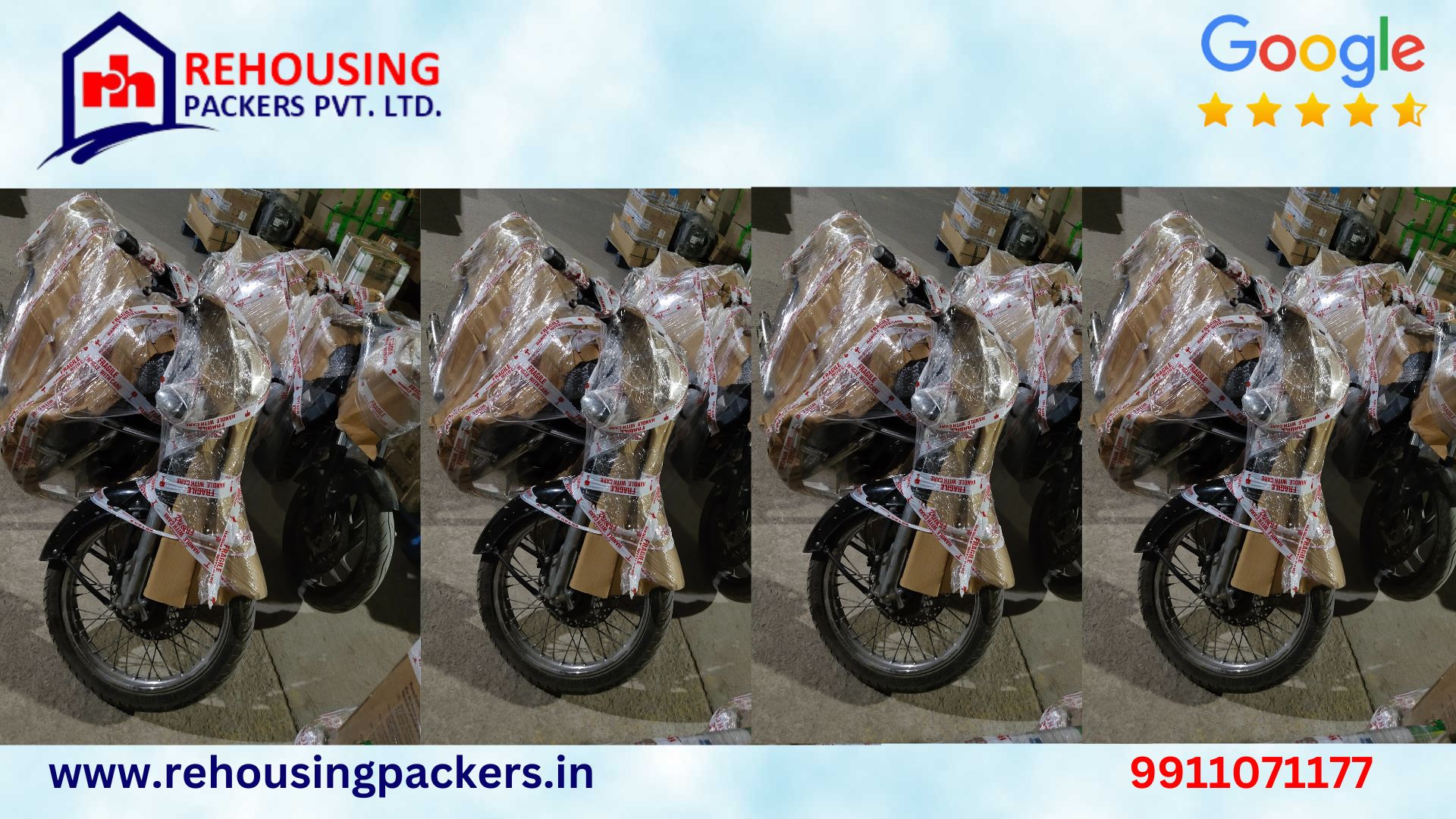 hassle-free bike courier service in Coimbatore