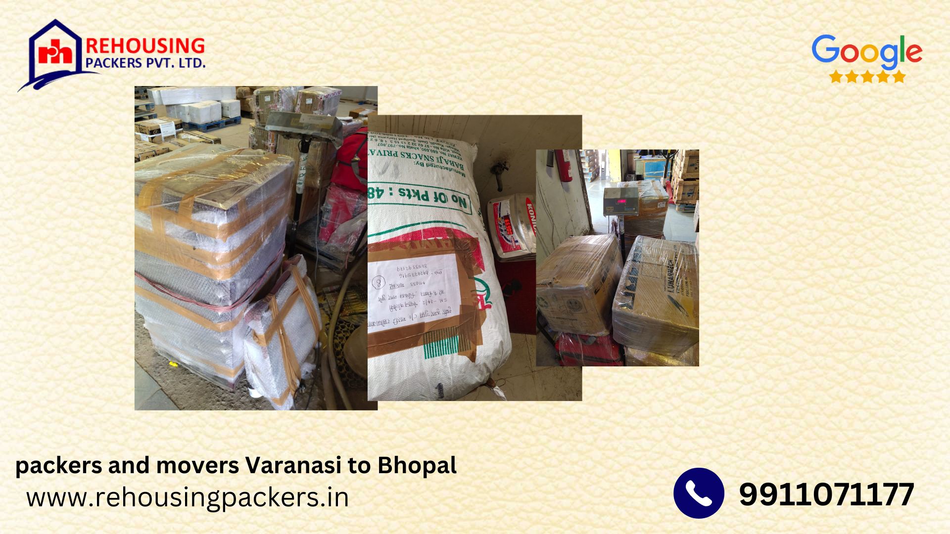 truck transport service from Varanasi to Bhopal