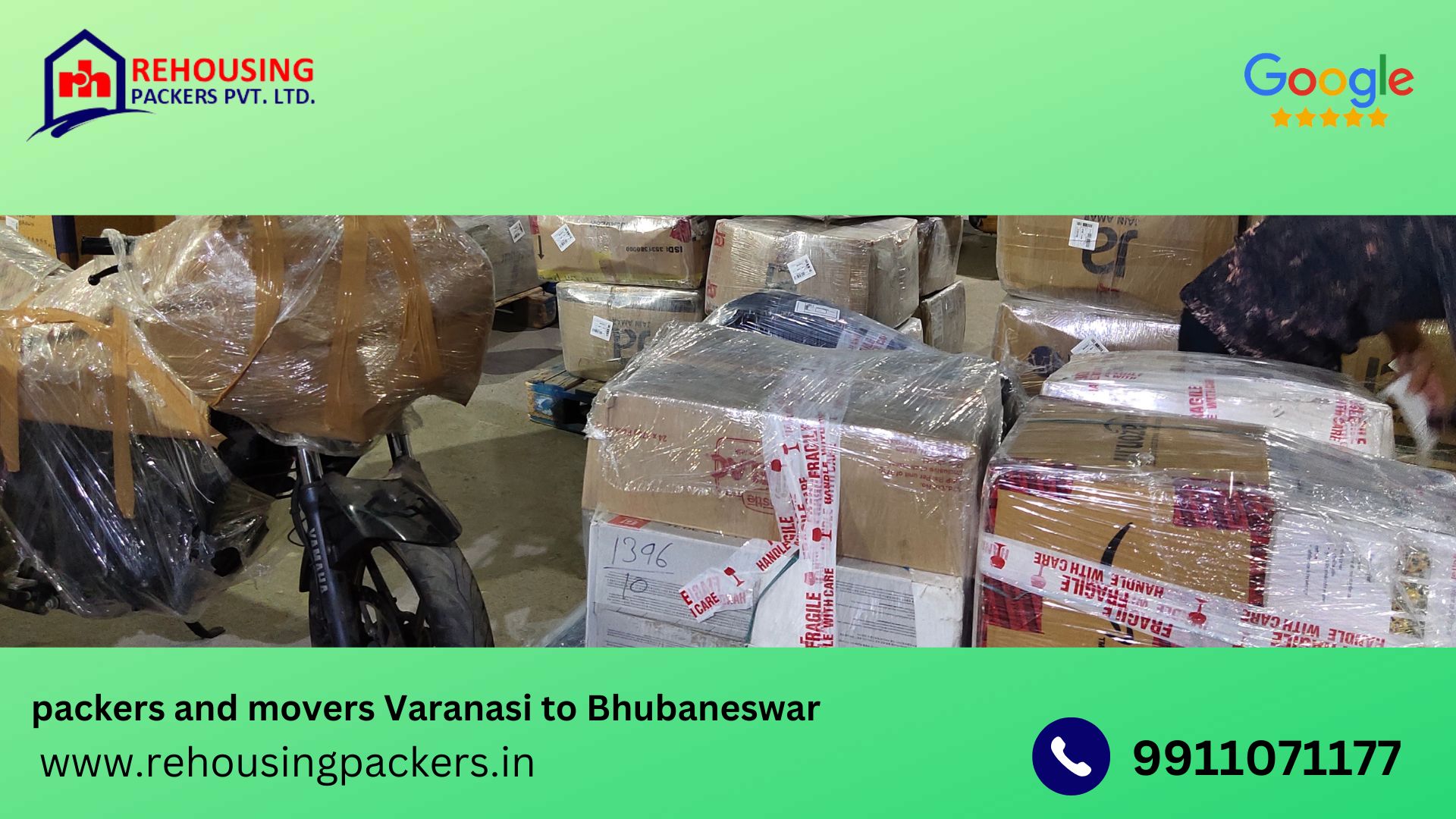truck transport service from Varanasi to Bhubaneswar