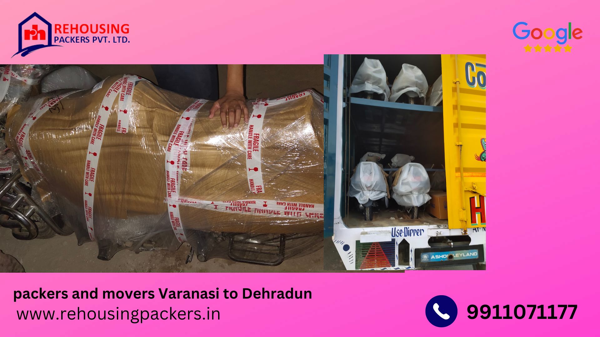 truck transport service from Varanasi to Dehradun