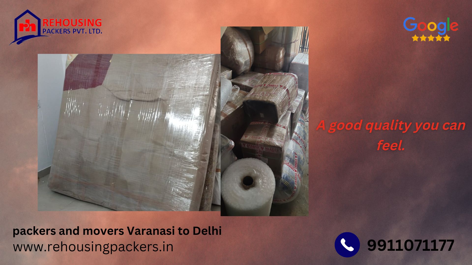Packers and Movers from Varanasi to Delhi