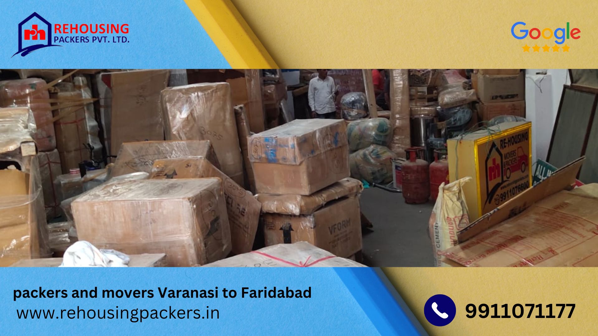 truck transport service from Varanasi to Faridabad