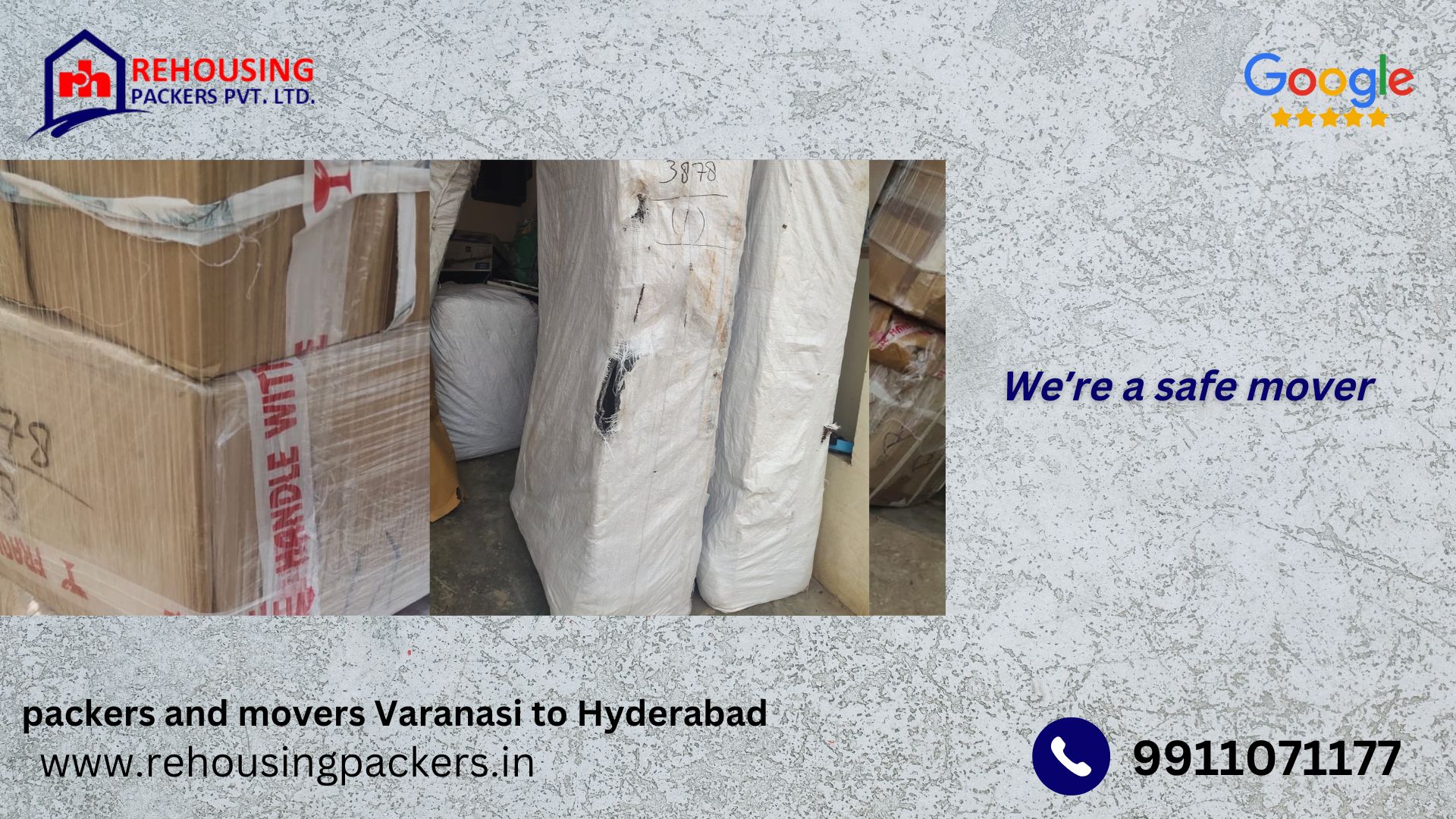 Packers and Movers from Varanasi to Hyderabad