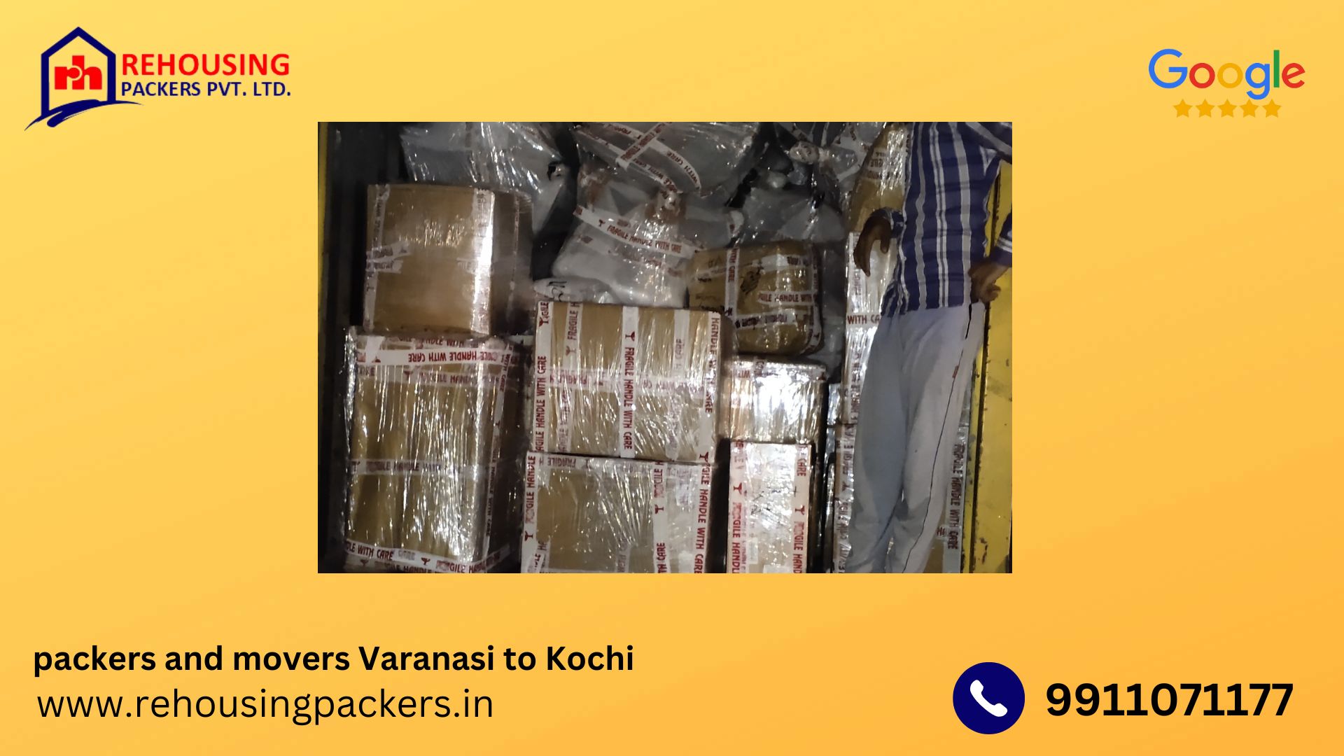 truck transport service from Varanasi to Kochi