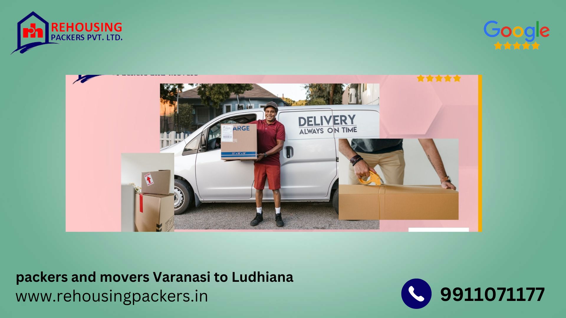 our courier services from Varanasi to Ludhiana