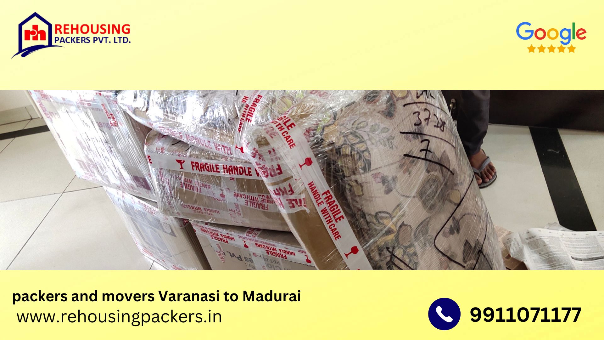 truck transport service from Varanasi to Madurai
