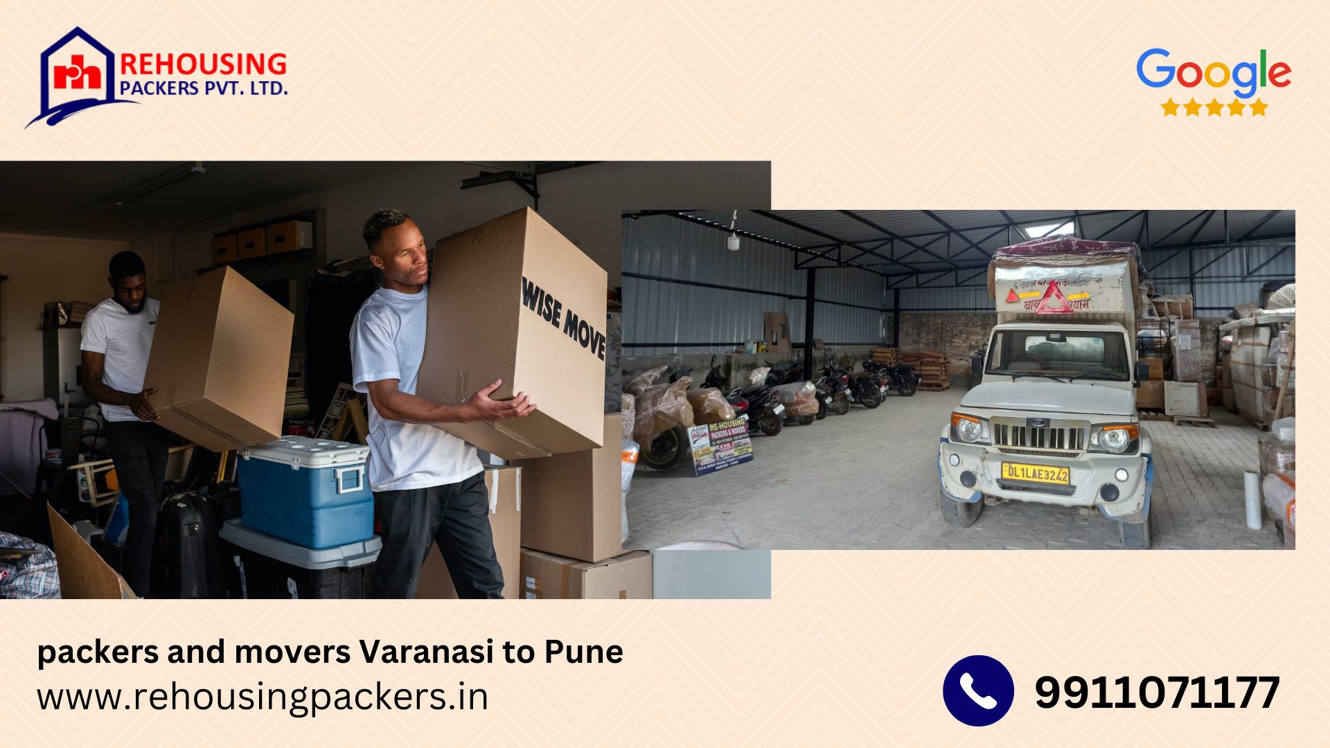 our courier services from Varanasi to Pune