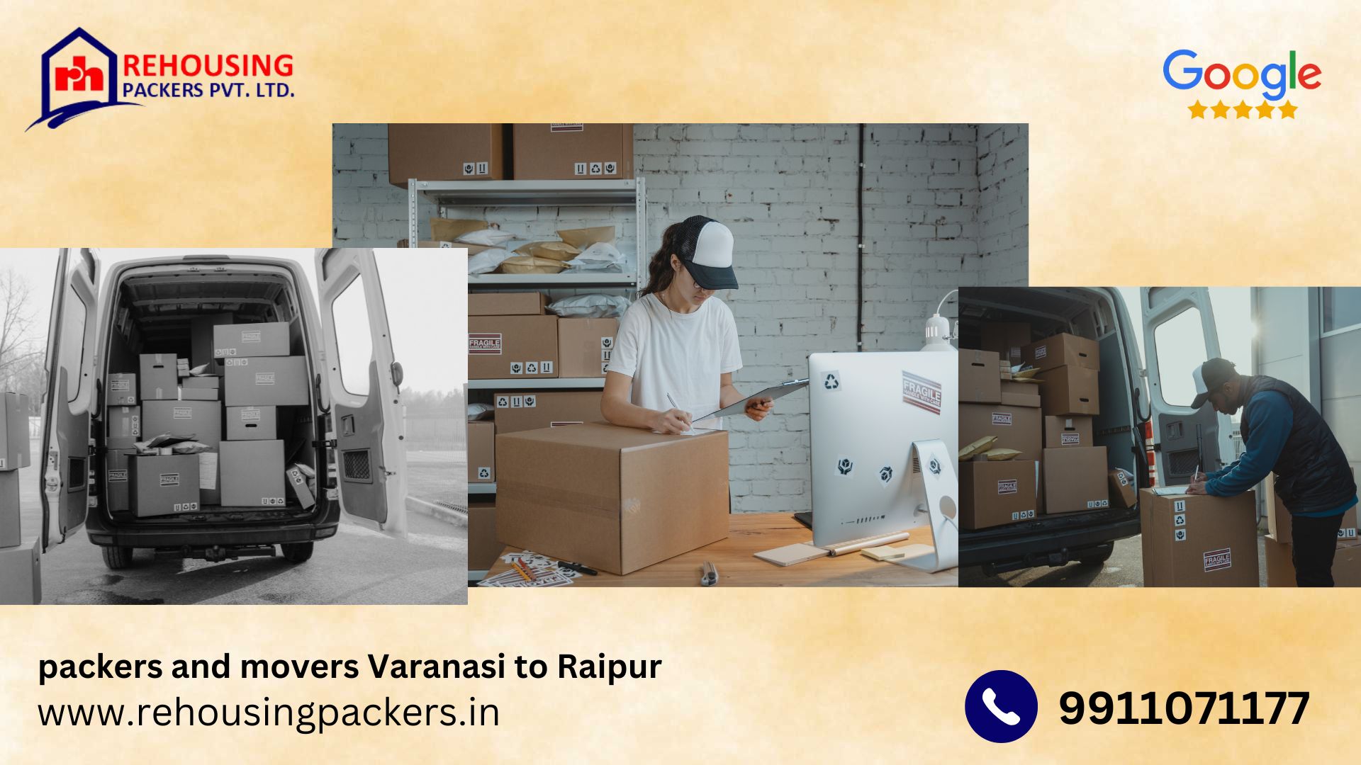 our courier services from Varanasi to Raipur