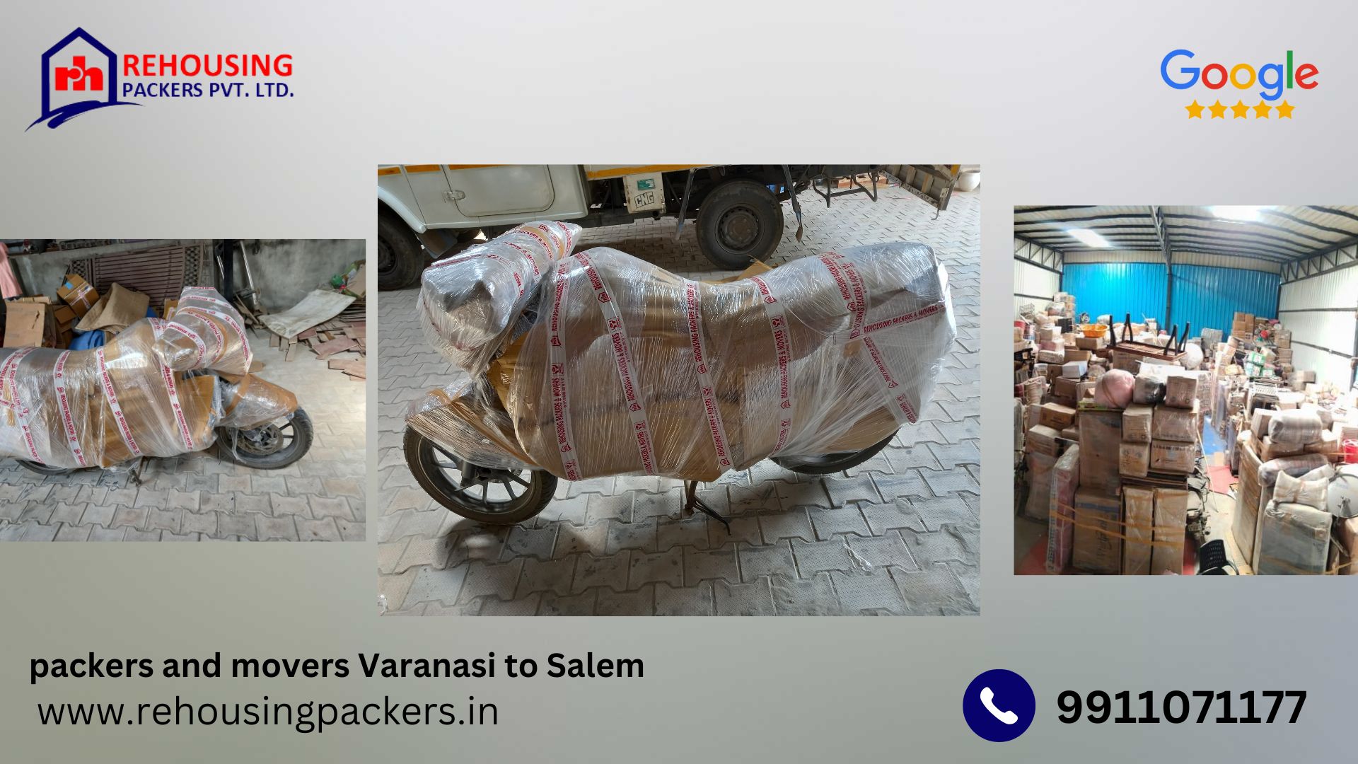 our courier services from Varanasi to Salem