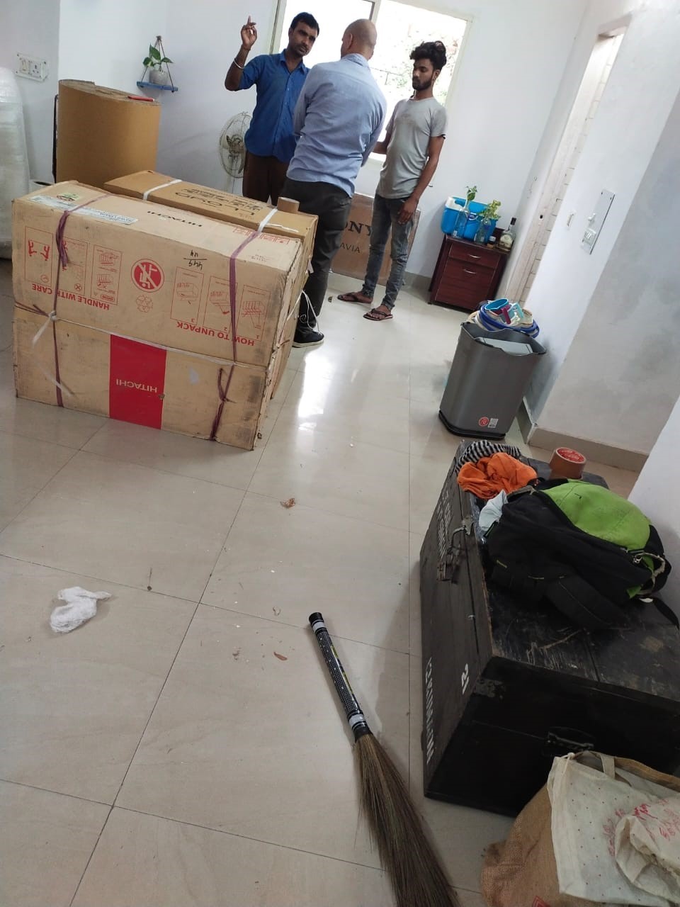 Rehousing packers and movers from Hyderabad transportation services image in Chennai office
