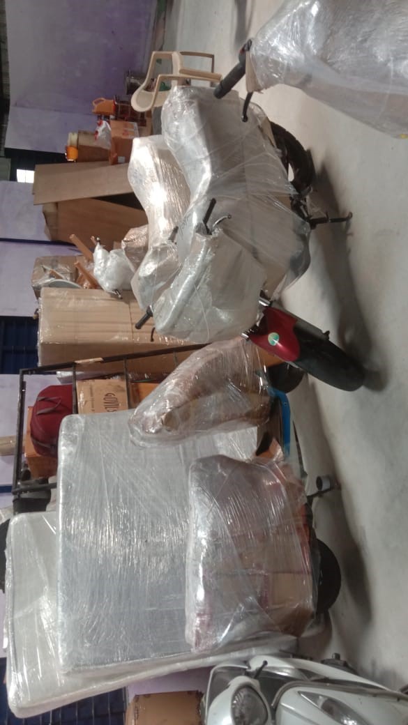 Rehousing packers and movers from Bangalore transportation services image in Hyderabad office