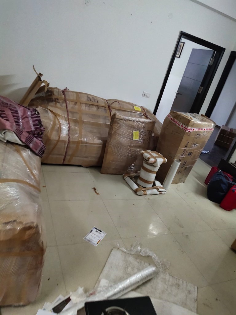 Rehousing packers and movers  parcel services photo in Karnal images branch