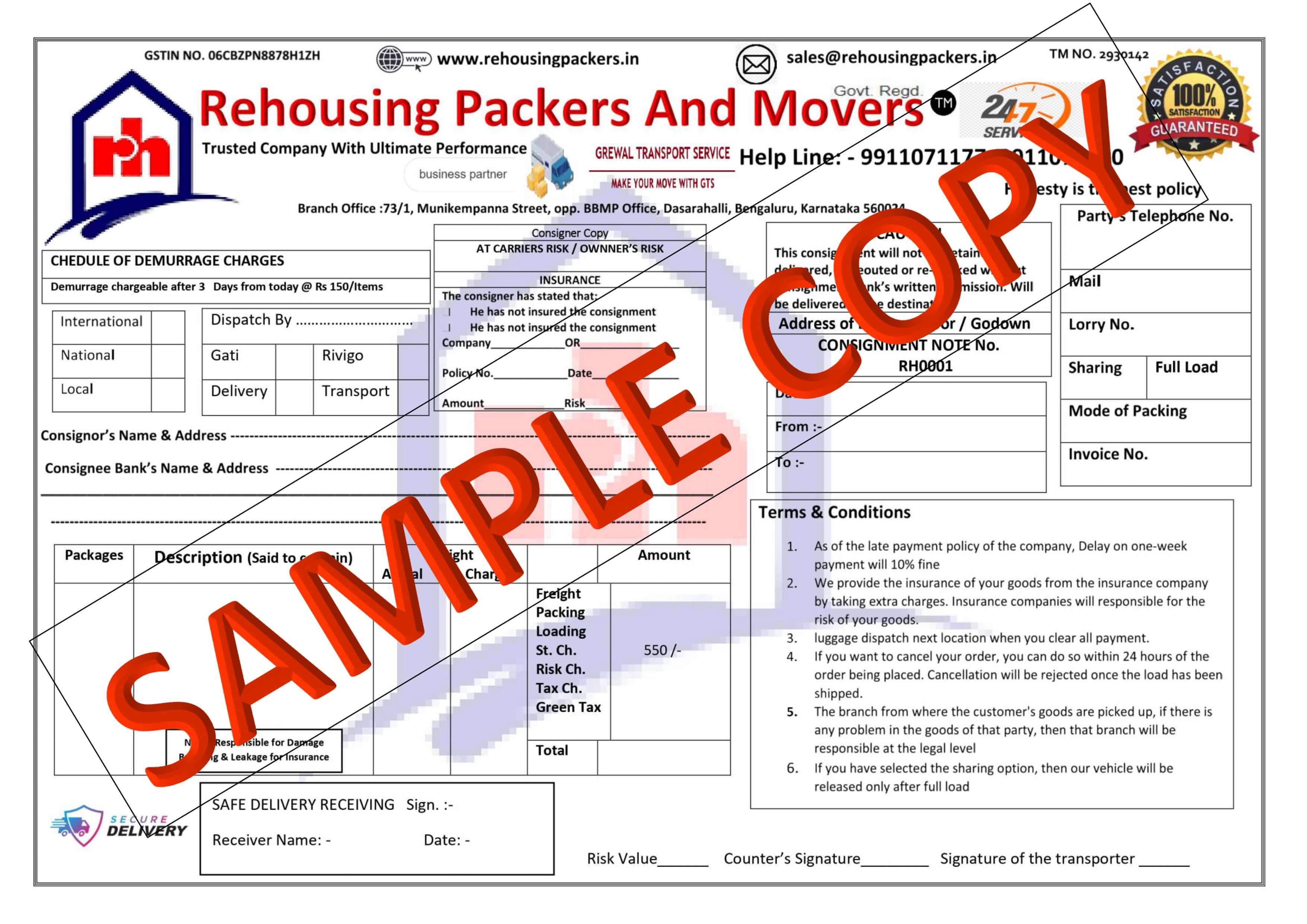Identifying Fake Packers and Movers GST Invoice - Tips and Warning Signs