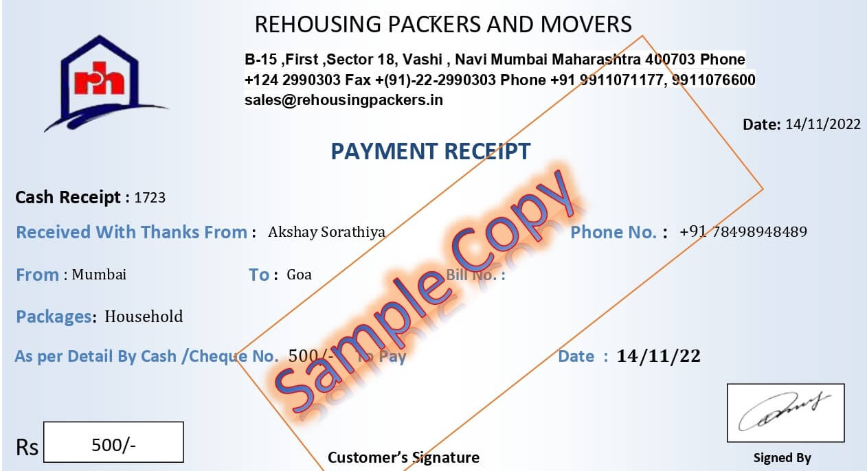 Certified Packers and Movers - Ensure Secure Goods Delivery with Rehousing Packers and Movers