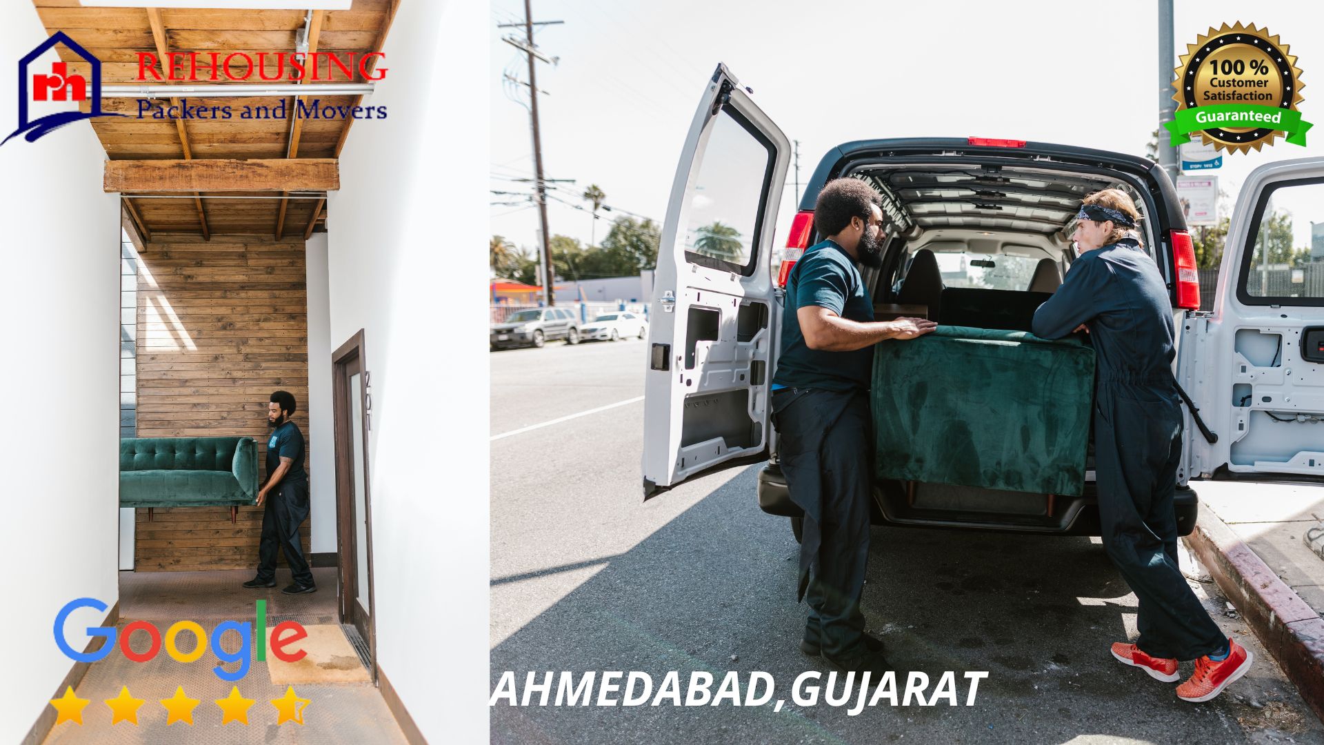 Packers and Movers from Ahmedabad to Surat