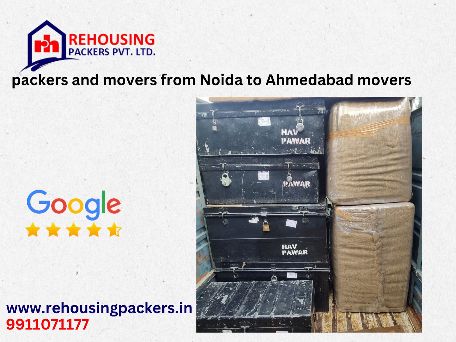 Packers and Movers from Noida to Ahmedabad
