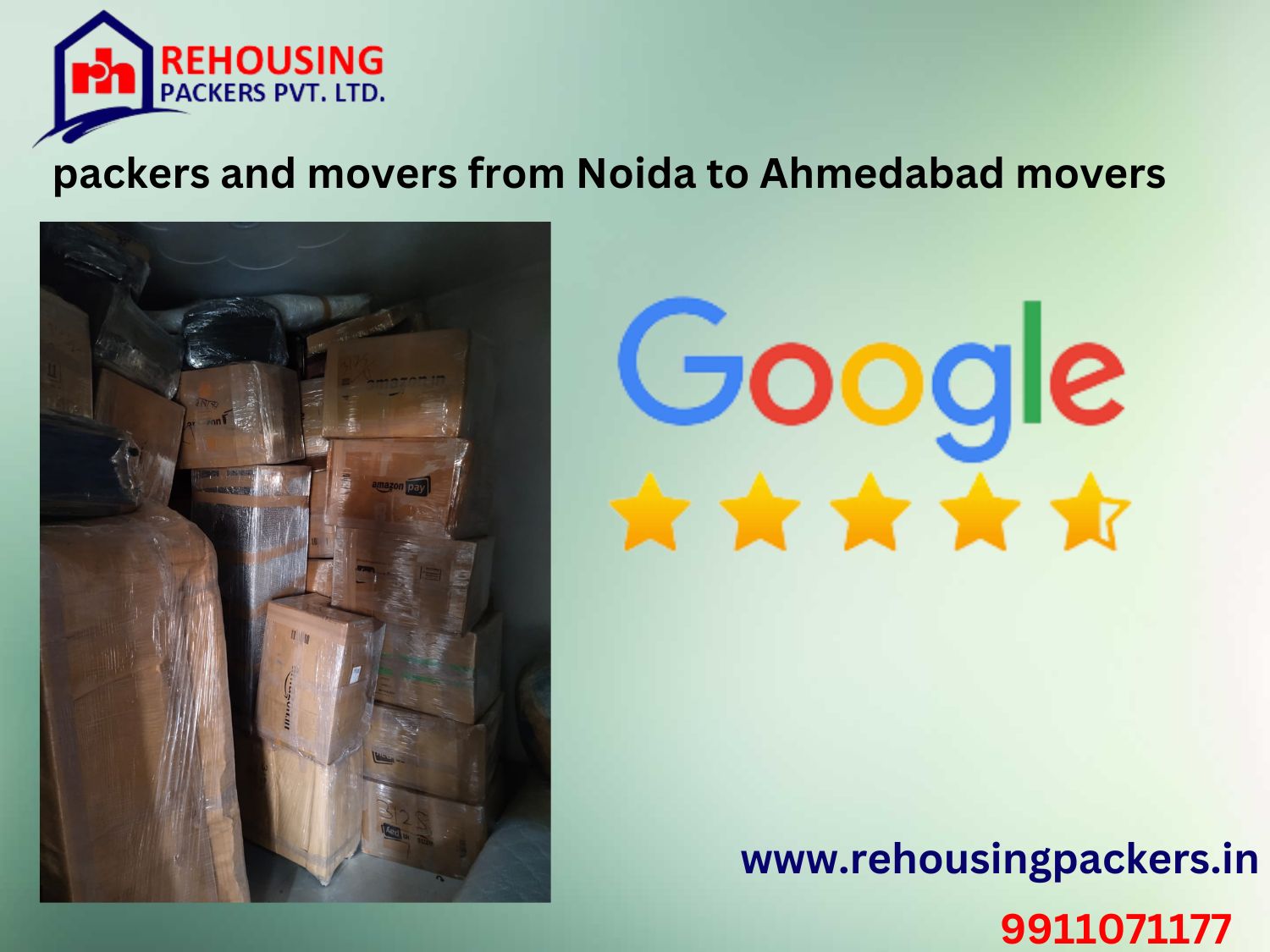 truck transport service from Noida to Ahmedabad