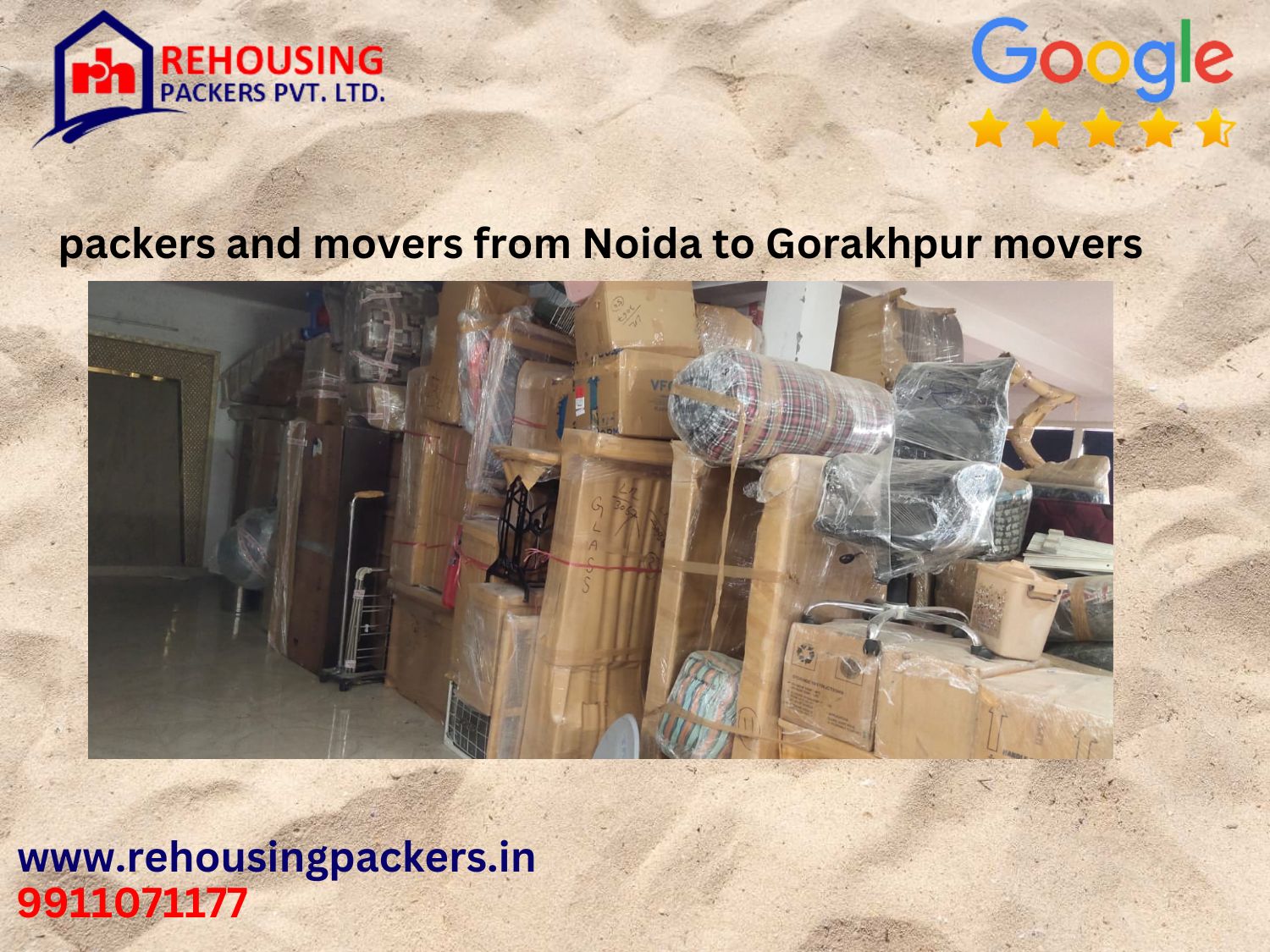 truck transport service from Noida to Gorakhpur