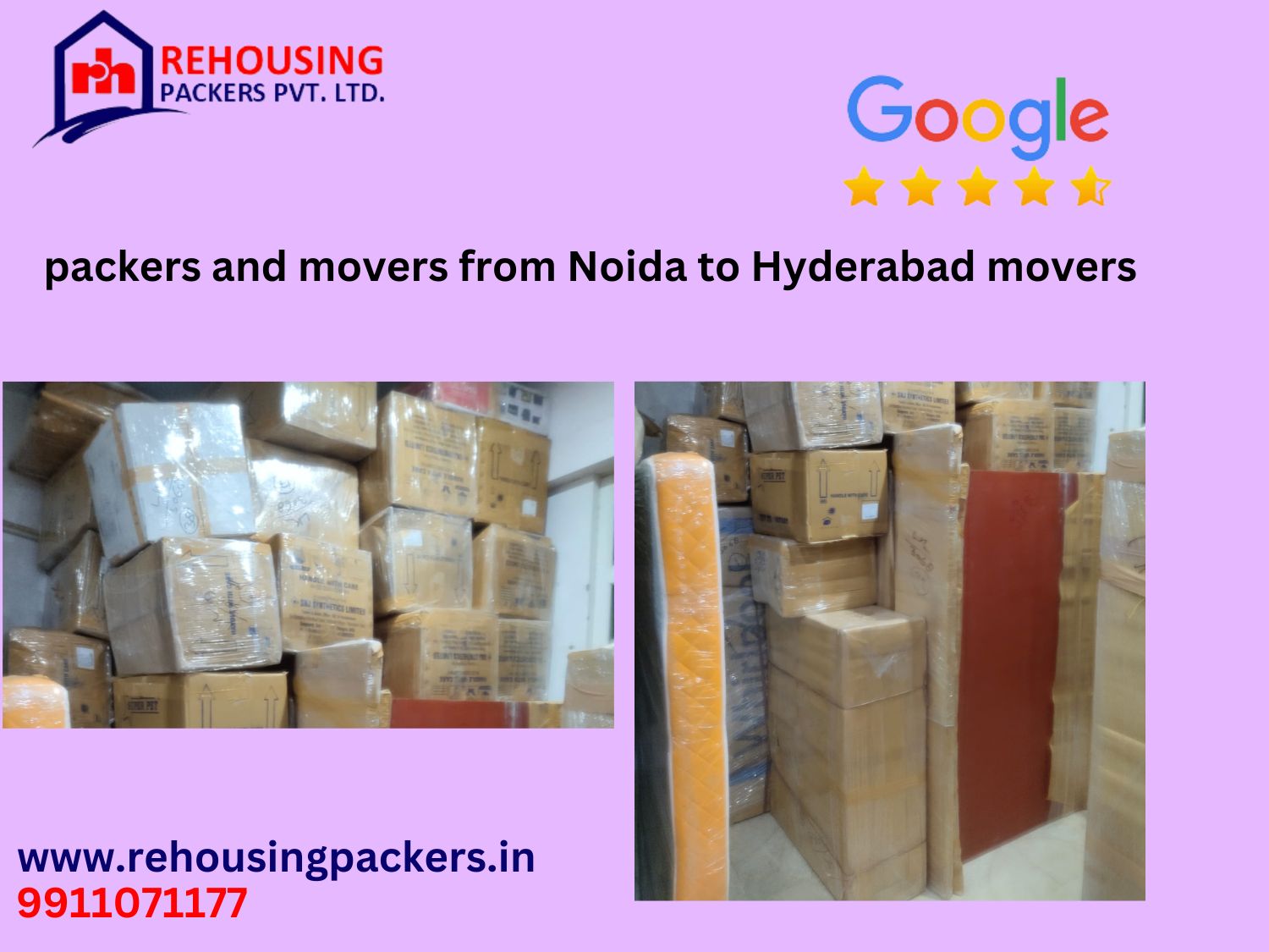 truck transport service from Noida to Hyderabad