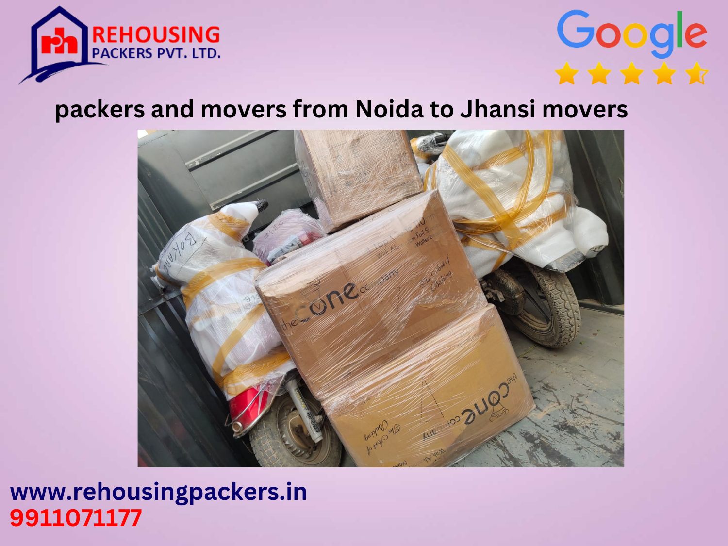 truck transport service from Noida to Jhansi