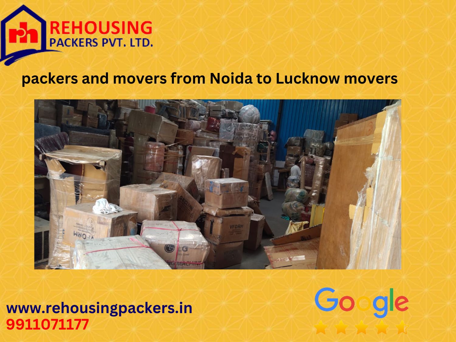 Packers and Movers from Noida to Lucknow