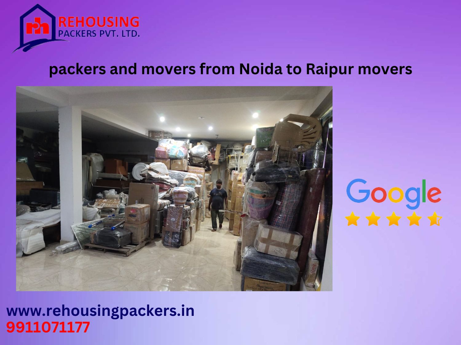Packers and Movers from Noida to Raipur