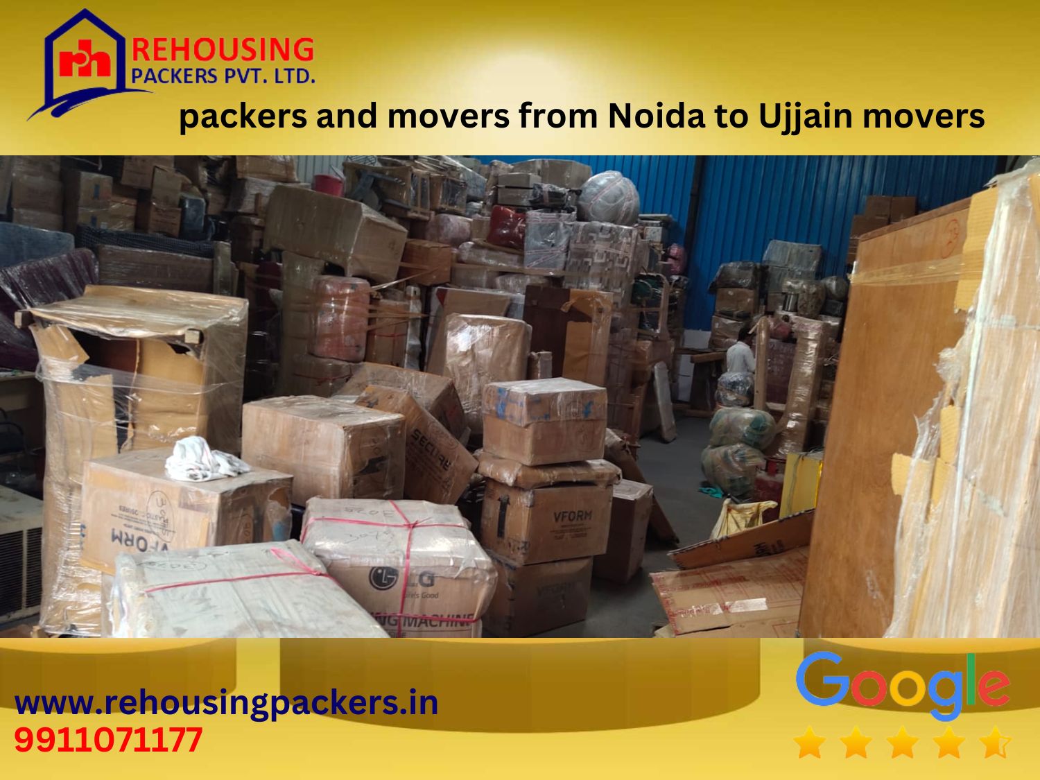 Packers and Movers from Noida to Ujjain