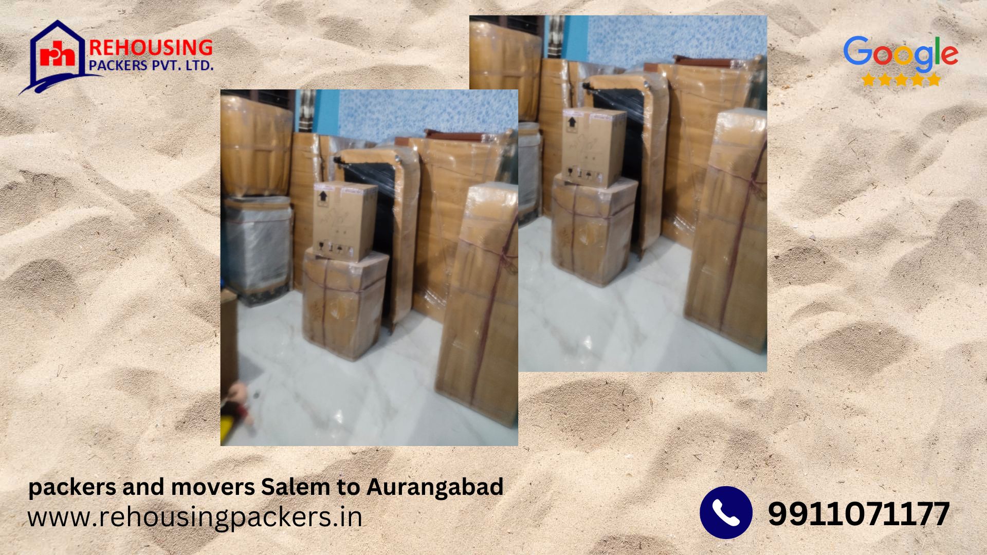 Packers and Movers from Salem to Aurangabad