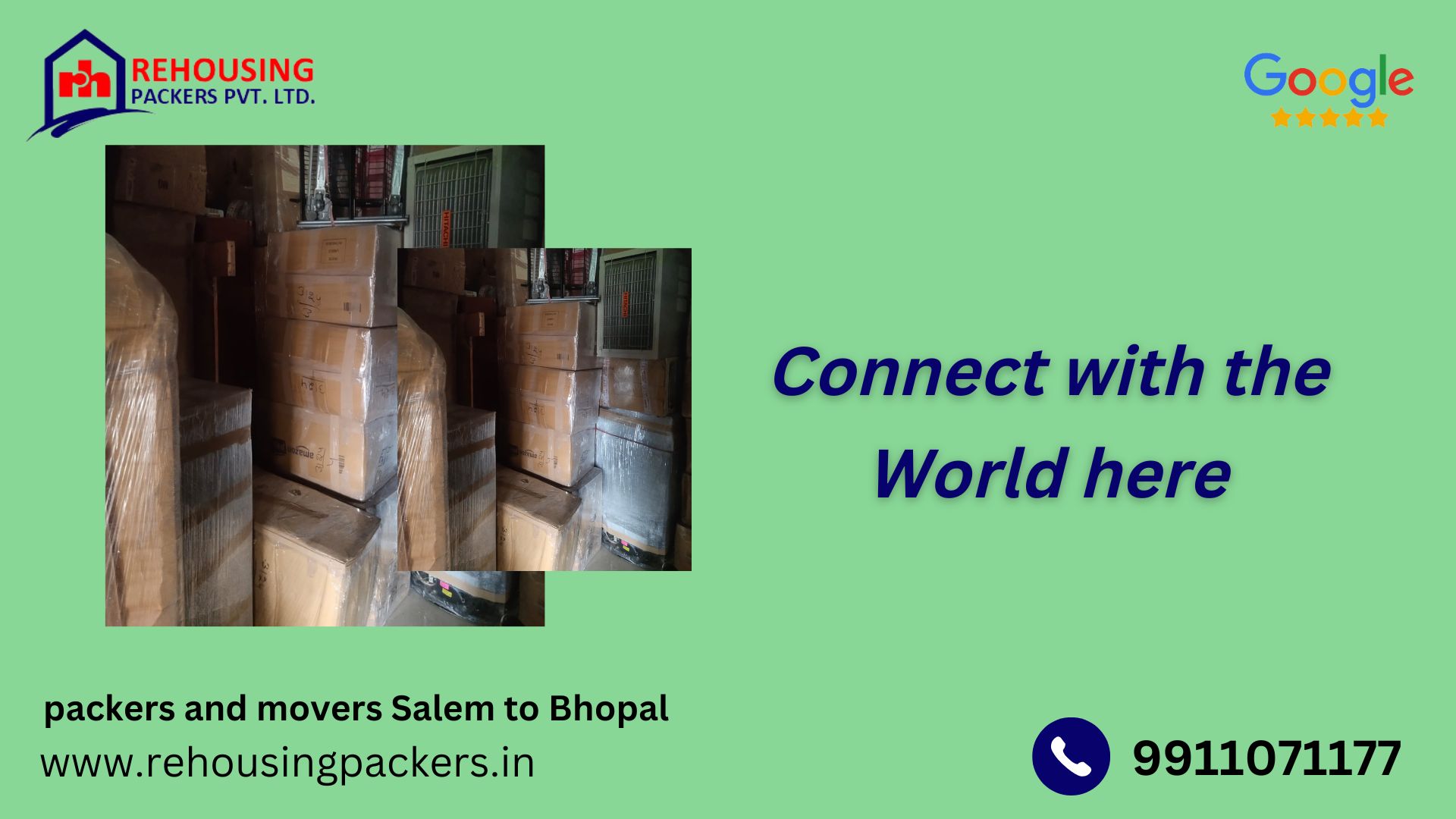 Packers and Movers from Salem to Bhopal