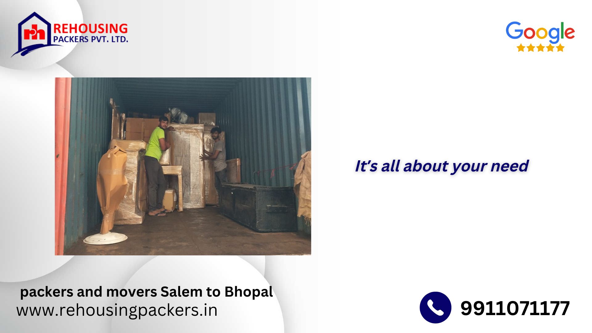 truck transport service from Salem to Bhopal