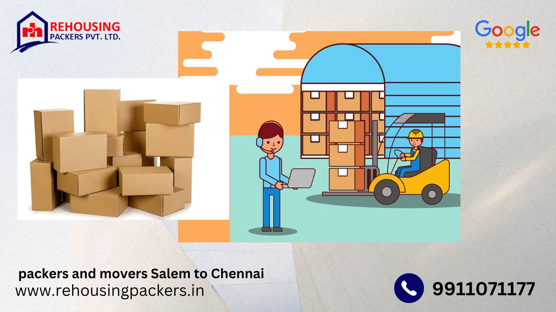 Packers and Movers from Salem to Chennai