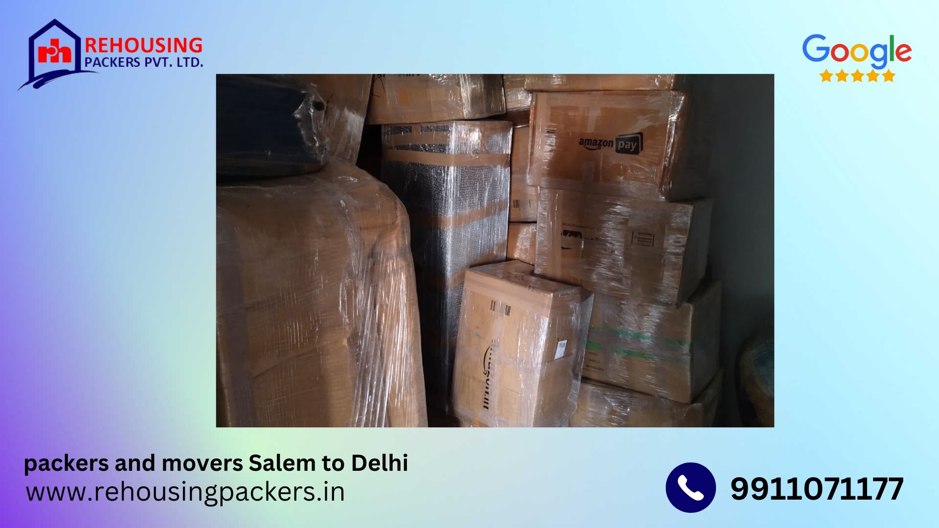 our courier services from Salem to Delhi