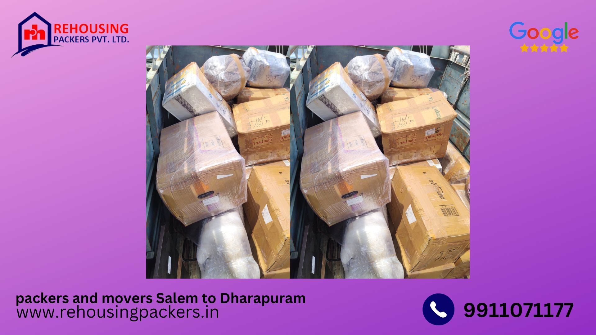truck transport service from Salem to Dharapuram