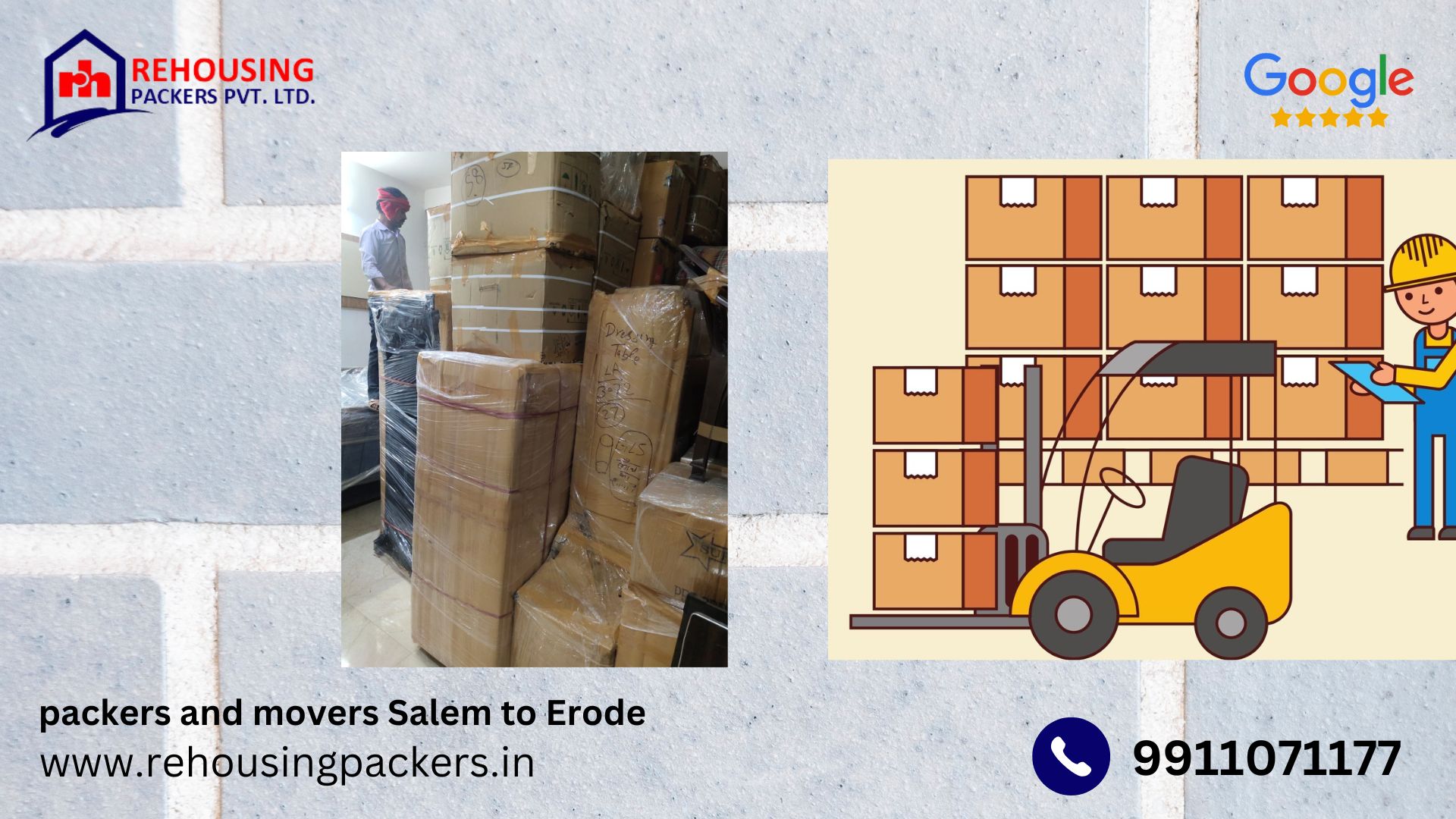 Packers and Movers from Salem to Erode