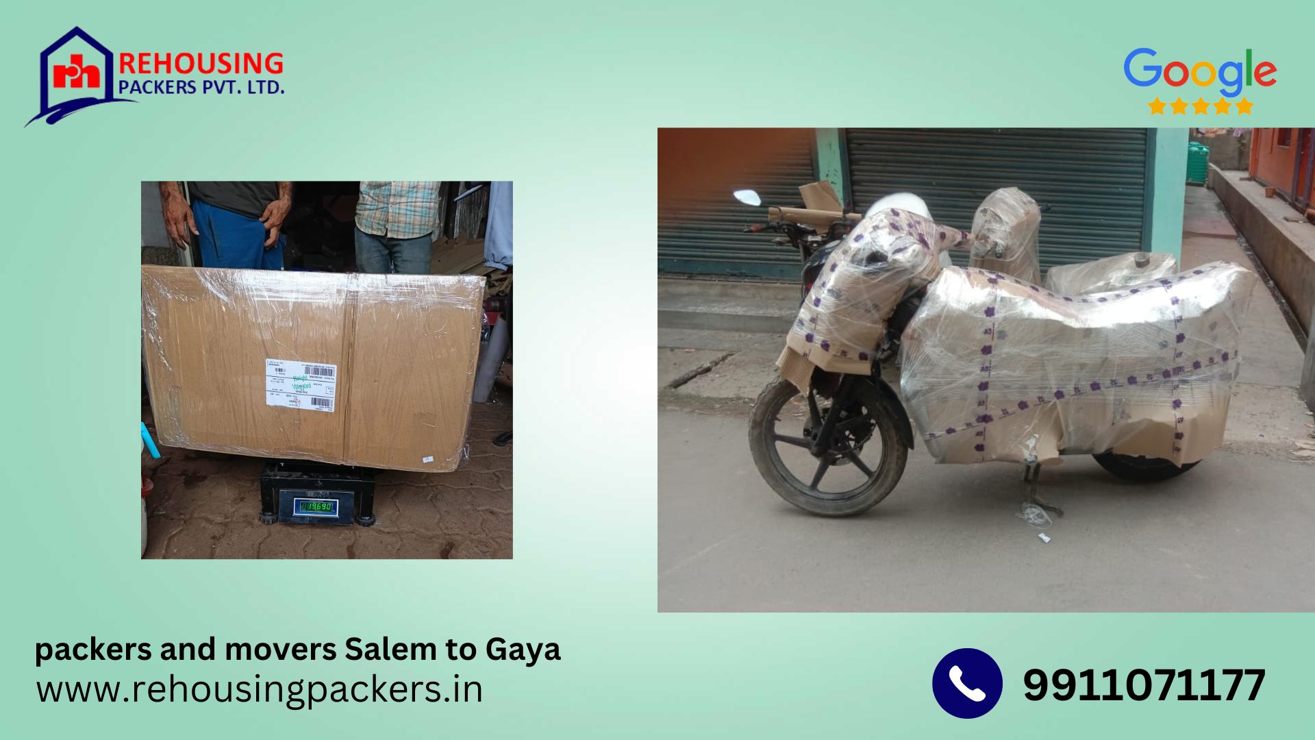 our courier services from Salem to Gaya