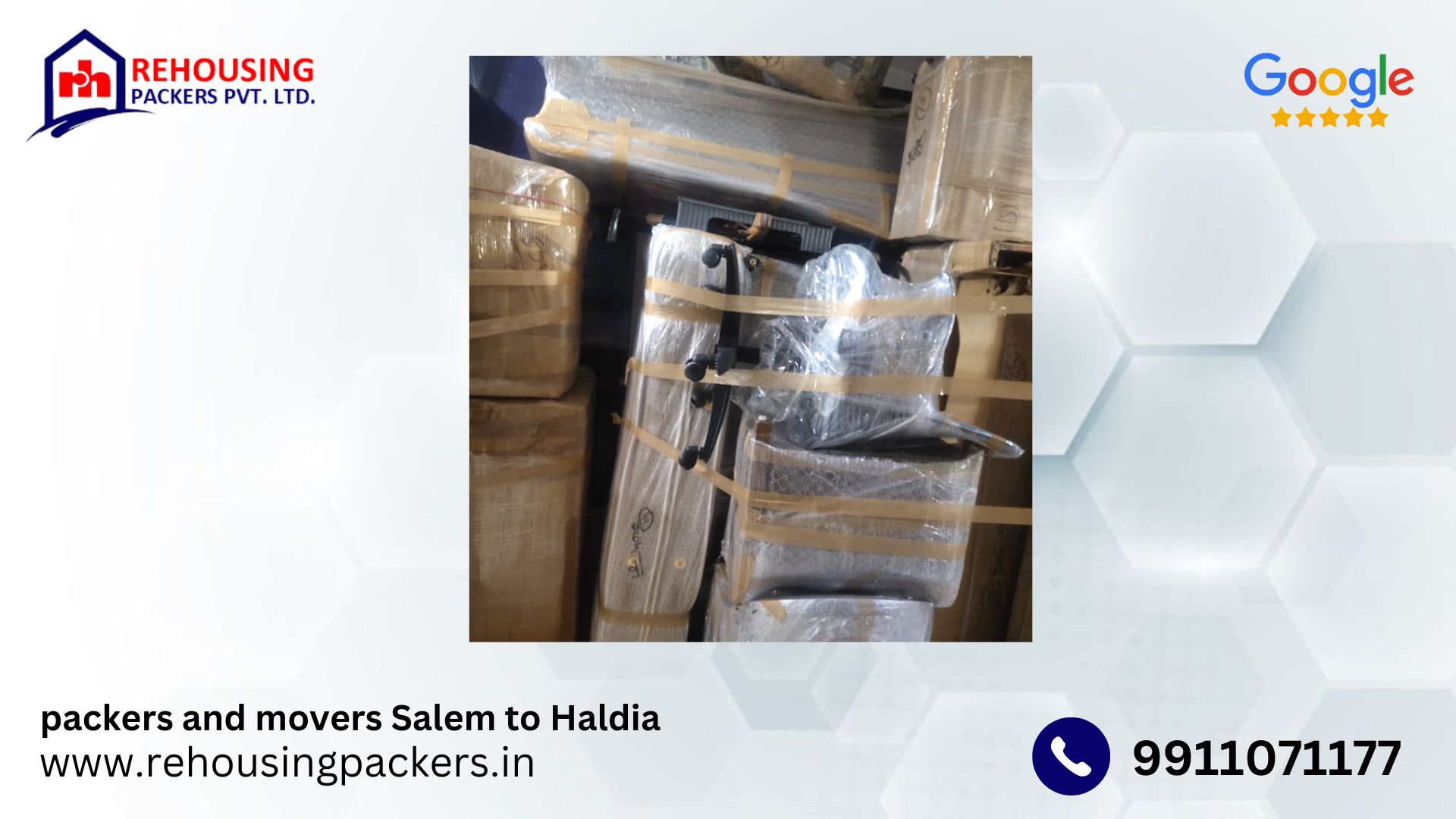 Packers and Movers from Salem to Haldia