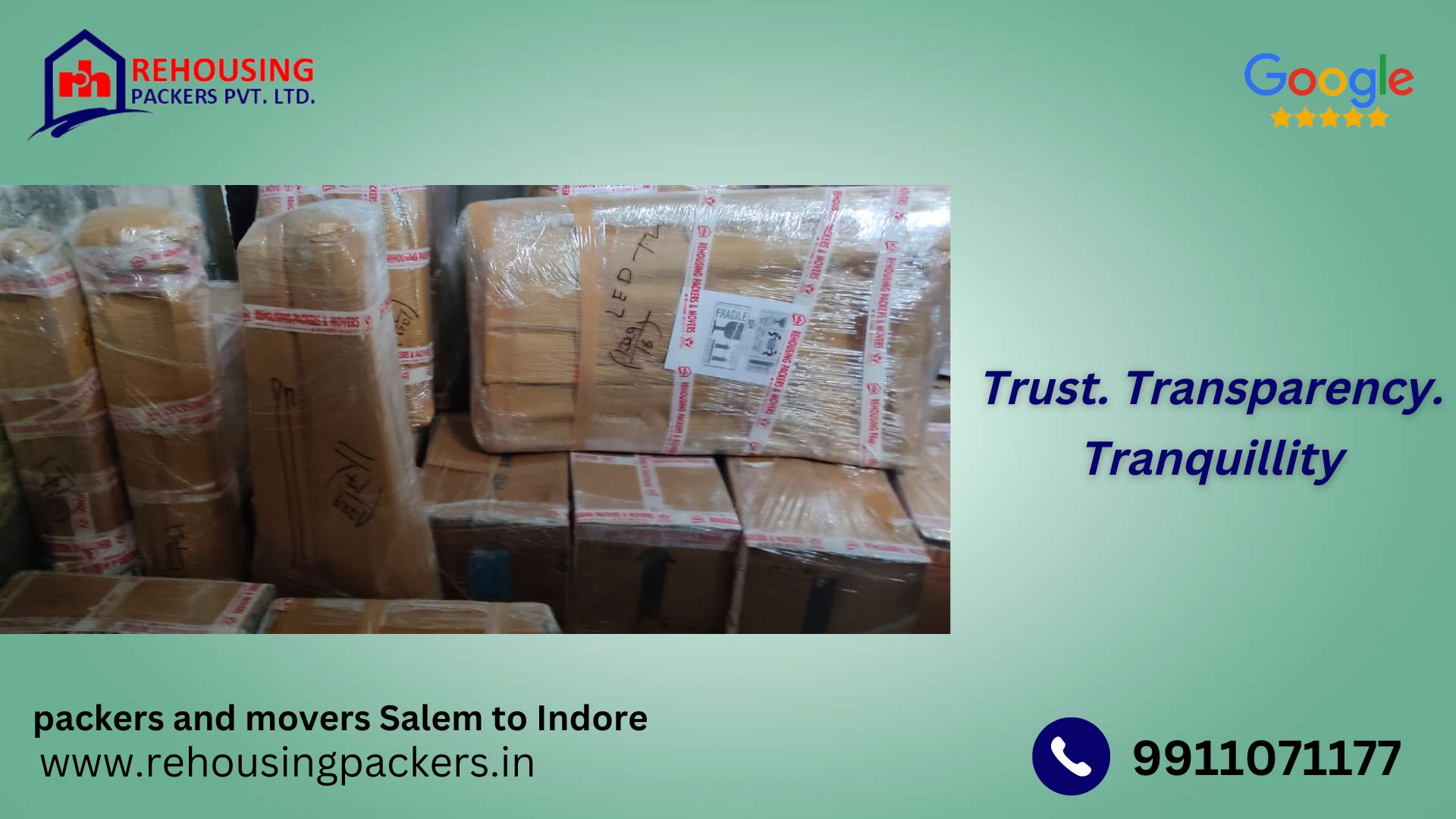 truck transport service from Salem to Indore