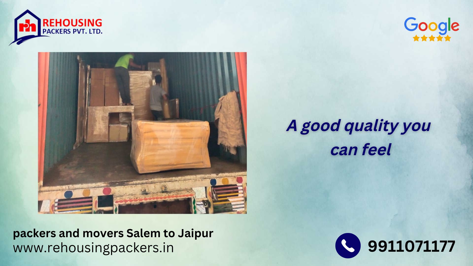 truck transport service from Salem to Jaipur