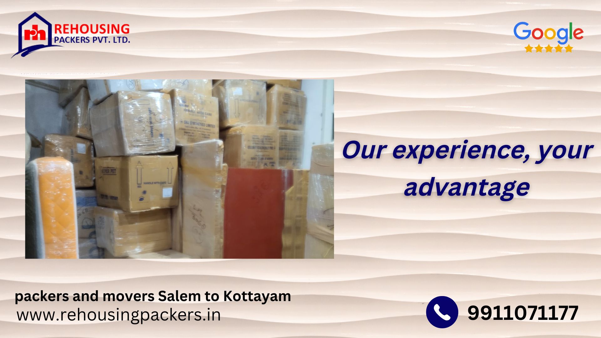 Packers and Movers from Salem to Kottayam