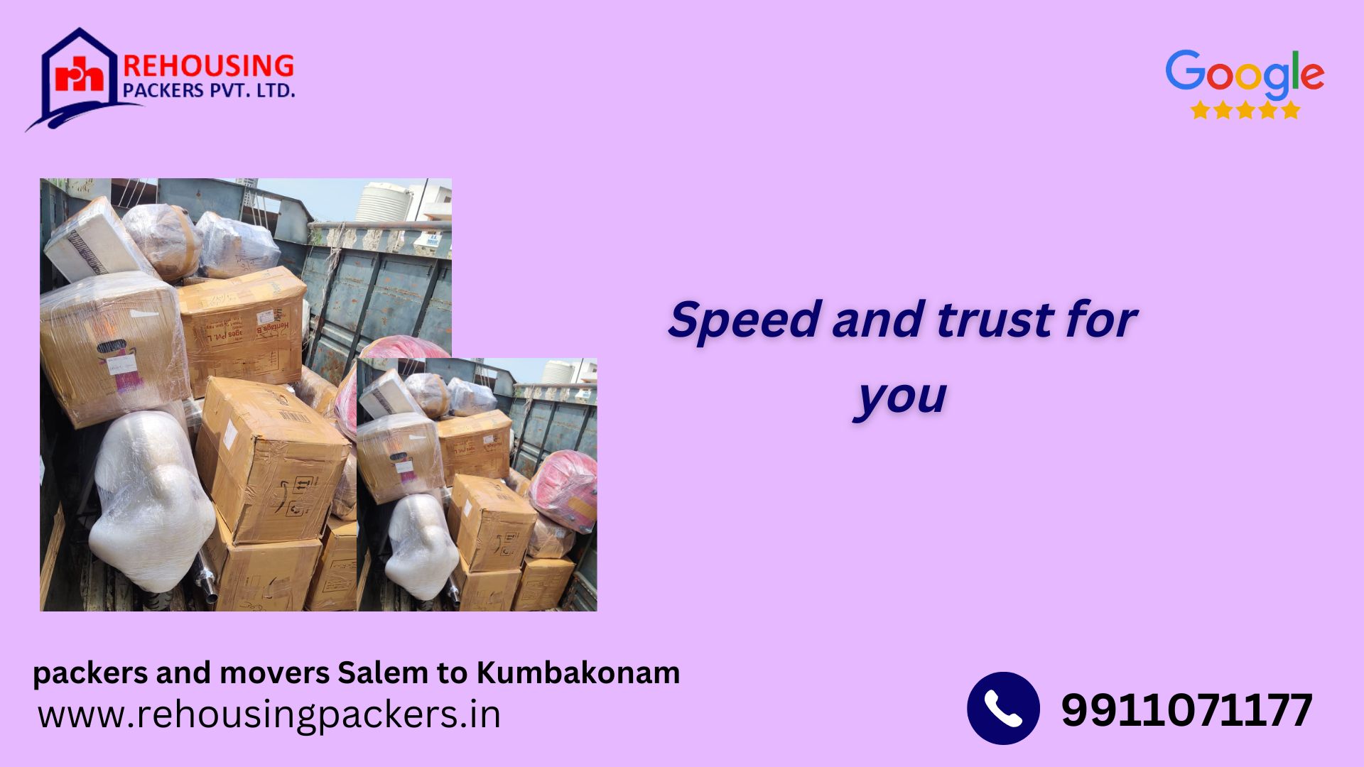 truck transport service from Salem to Kumbakonam