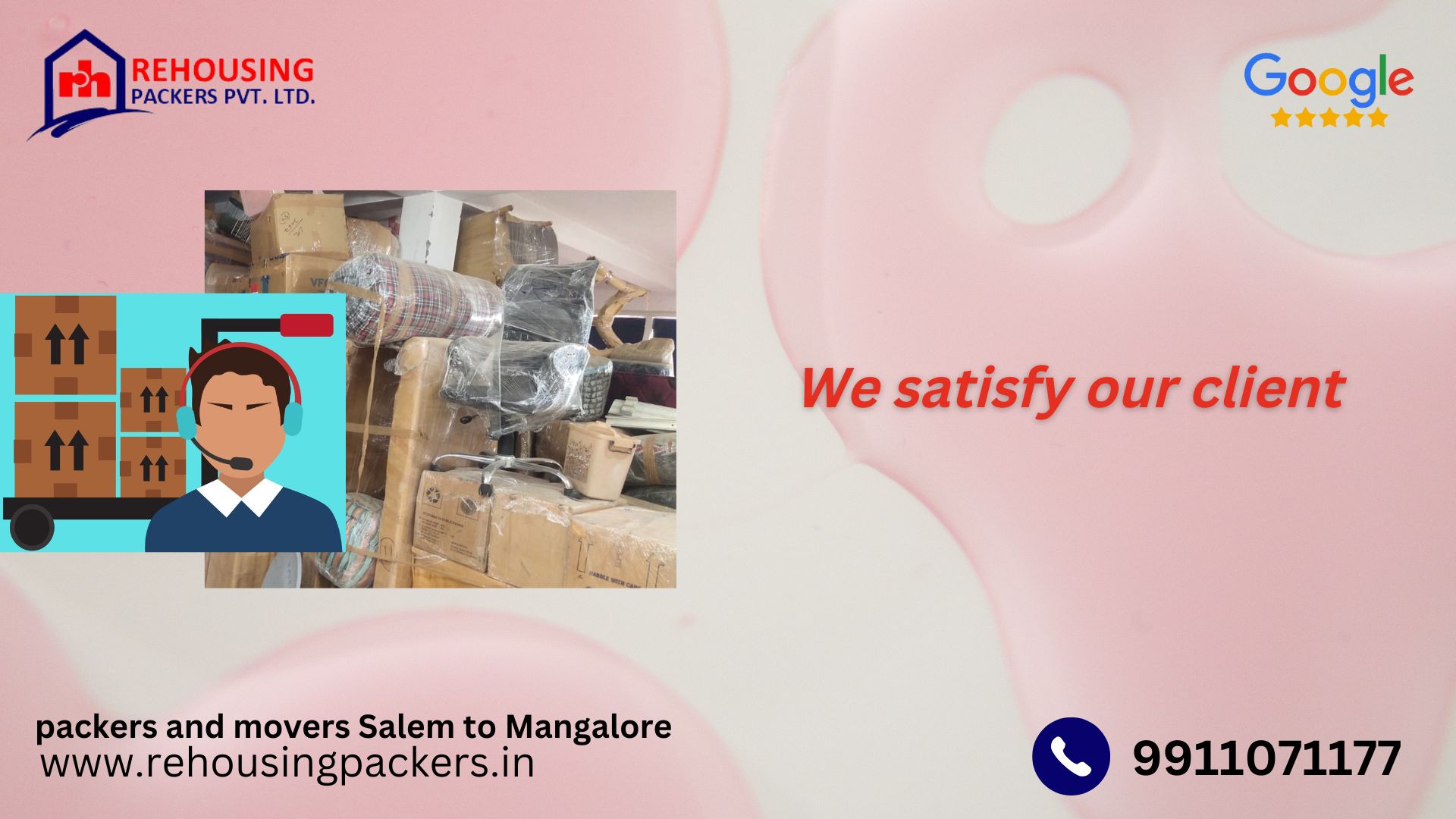 Packers and Movers from Salem to Mangalore