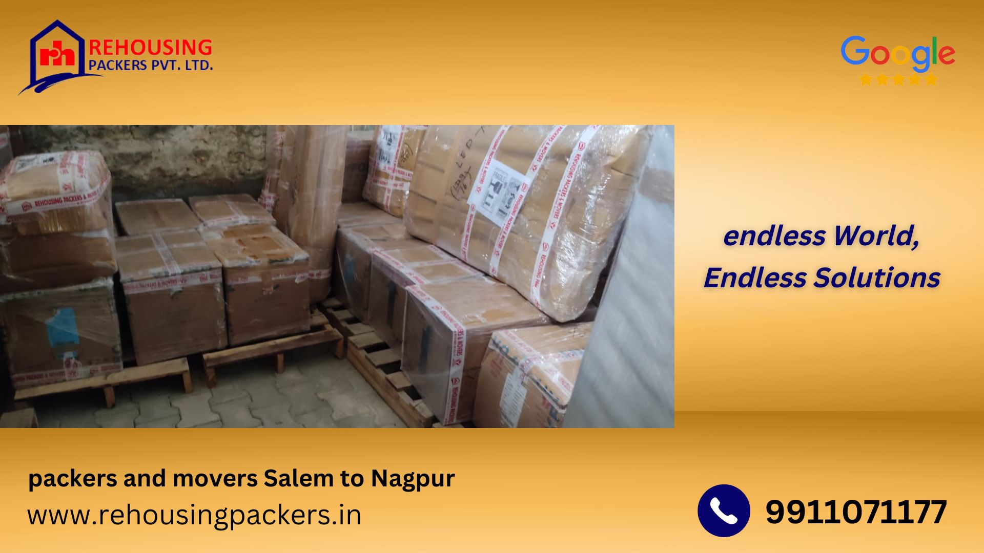 truck transport service from Salem to Nagpur