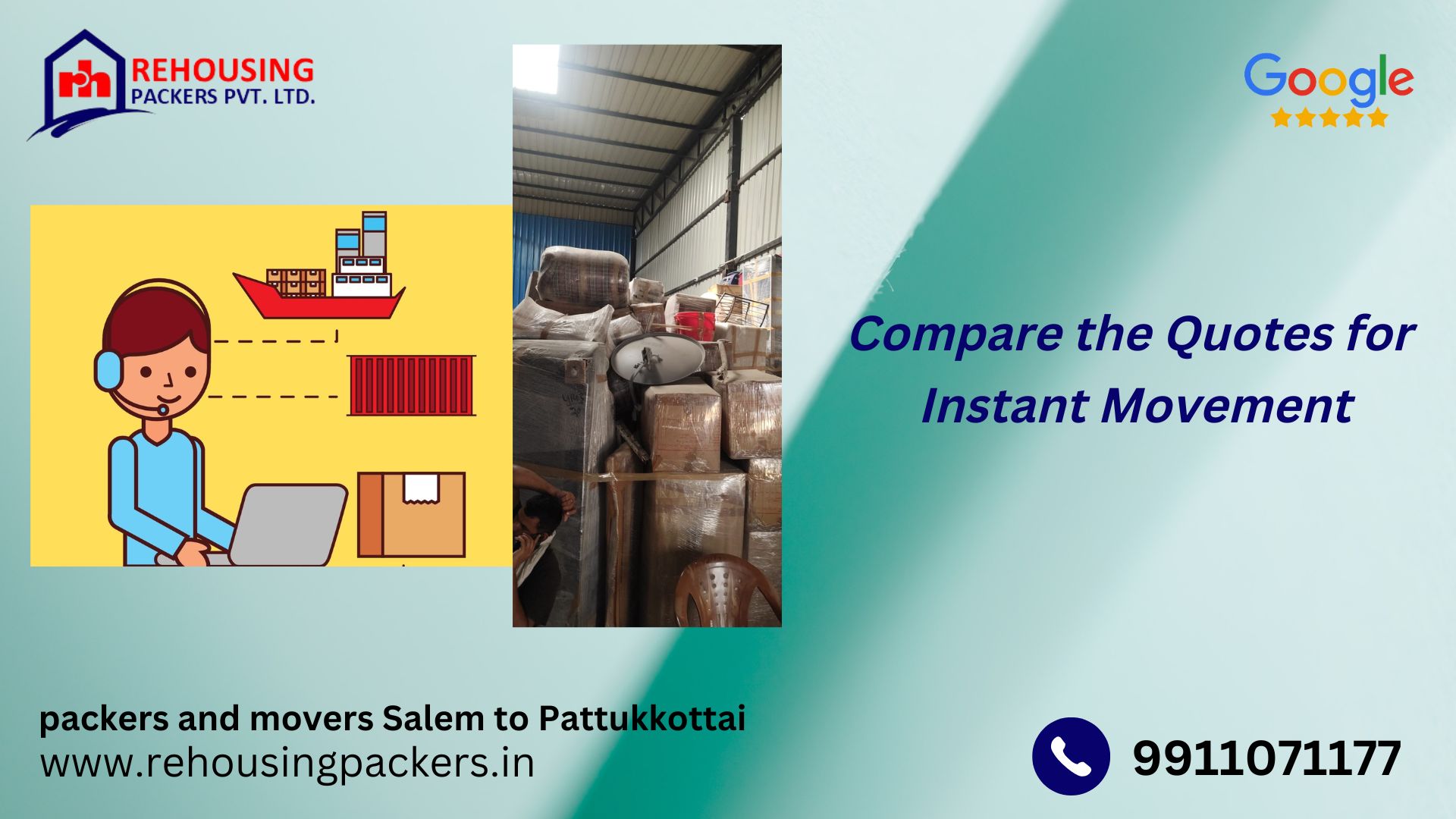 Packers and Movers from Salem to Pattukkottai