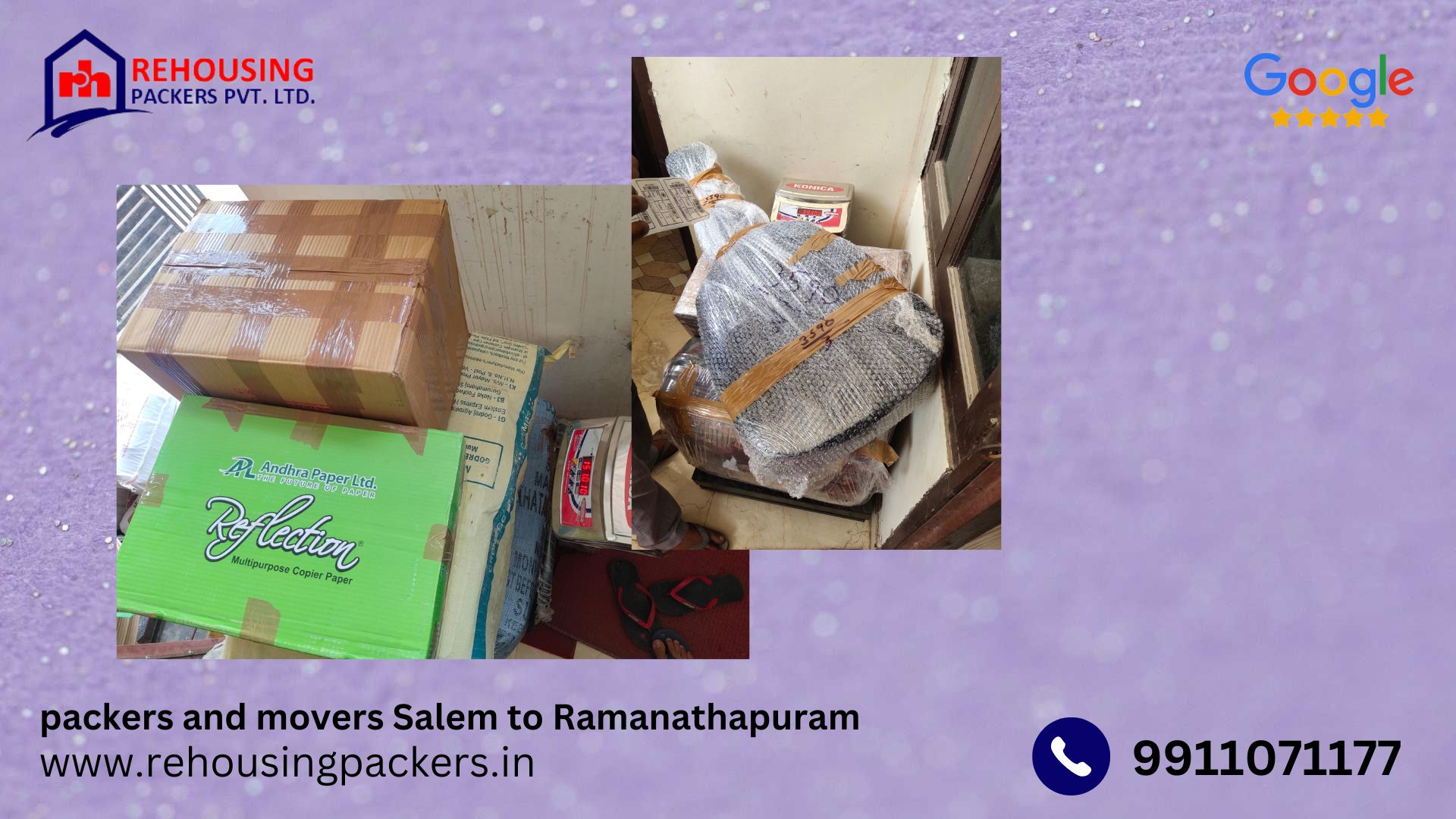 our courier services from Salem to Ramanathapuram