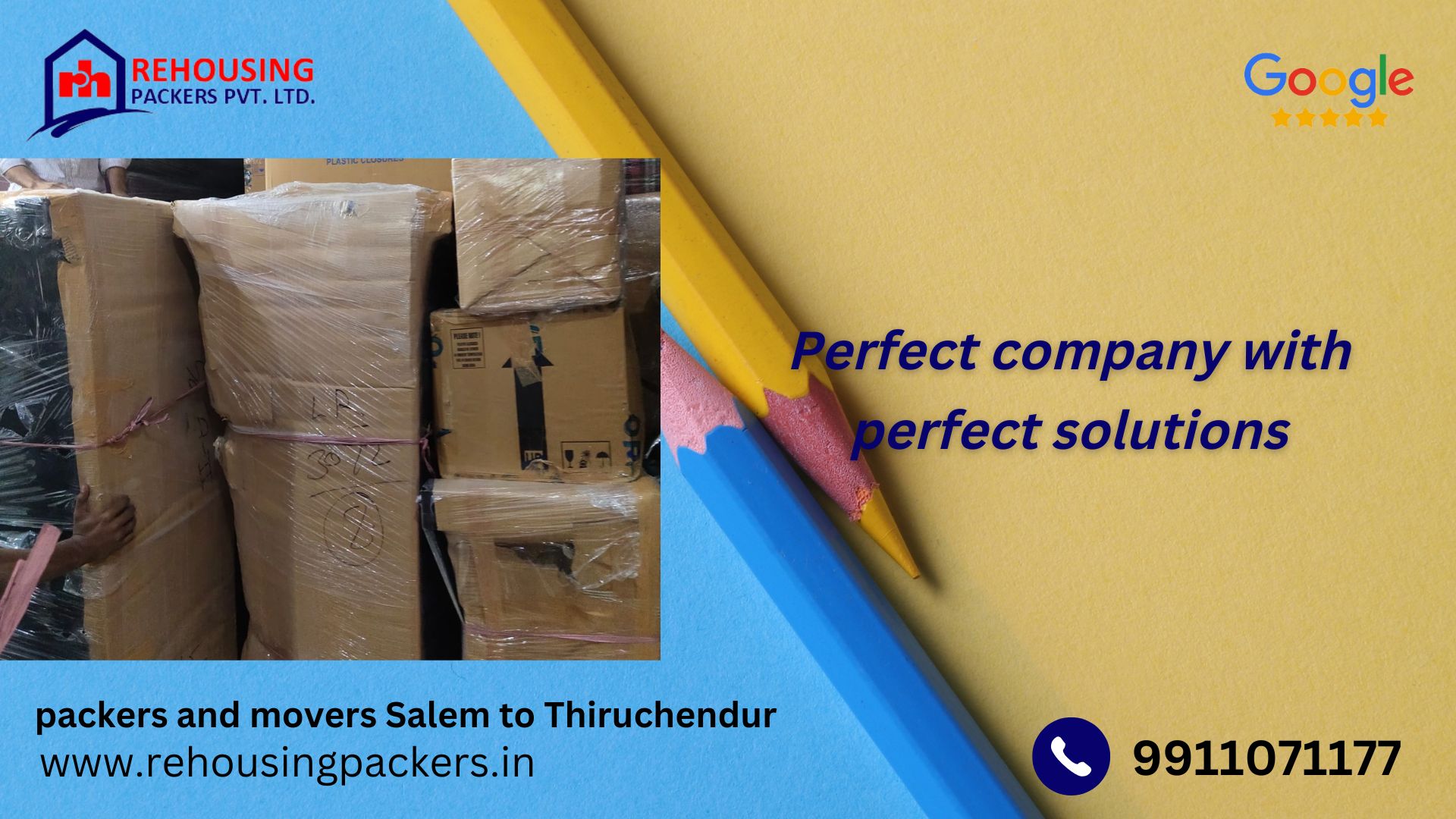 Packers and Movers from Salem to Thiruchendur