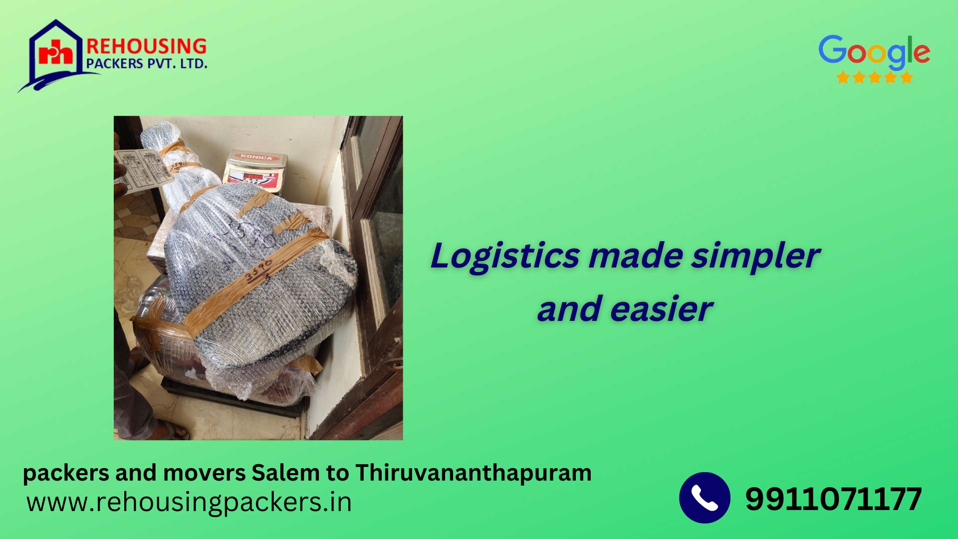 truck transport service from Salem to Thiruvananthapuram